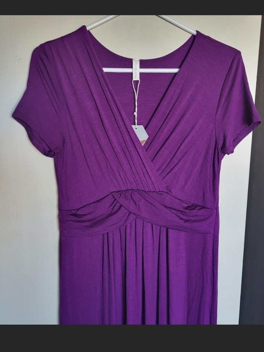 New with tags Purple maxi dress by pink blush Brand: pink blush - Picture 4 of 6